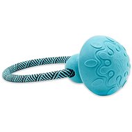 Akinu Czech Forest Tpr sponge with rope for dogs, sky blue - Dog Toy