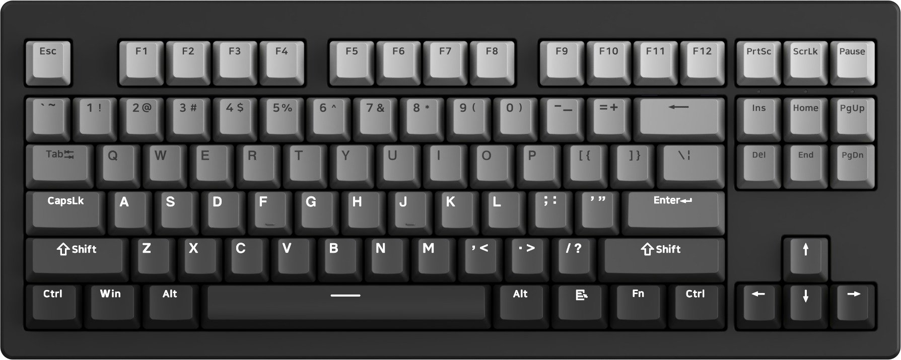 AKKO Monsgeek M3W V3 Black Gradiant
(AKKO V3 Cream Yellow pro) - Gaming Keyboard
