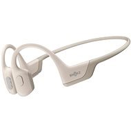 Shokz OpenRun PRO mini Bluetooth fülhallgató, csontrezgéses, bézs színben - Vezeték nélküli fül-/fejhallgató