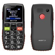 Aligator A440 Senior čierno-oranžový + Stolná nabíjačka - Mobilný telefón