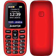 Senior Aligator A220, Red - Mobile Phone