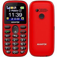 Aligator A510 Senior červený - Mobilný telefón