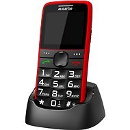 Aligator A675 Senior, červený - Mobilný telefón