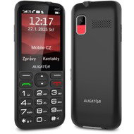 Aligator A930 GPS 4G Senior schwarz + Ladeständer - Handy