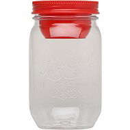 ALADDIN Mason Jar élelmiszer 1000 ml piros - Tárolóedény