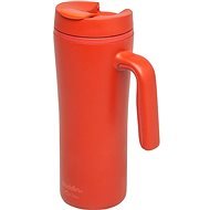 ALADDIN Recy thermo mug with a handle Flip-Seal ™ 350 ml red - Thermal Mug
