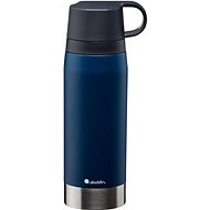 ALADDIN CityPark Thermavac™ Twin Cup 1 l stainless steel thermos with two cups Deep Navy - Thermos