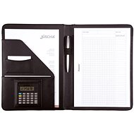 Alassio Conference folders A4 with calculator Mares, black - Document Folder