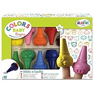 ALADINE Wax animals 12 pcs - Wax Crayons