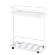Yamazaki Tower 6790, metal, 28 cm wide, white - Bathroom Shelf