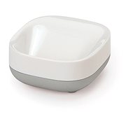 Soap dispenser Joseph Joseph Slim 70511, plastic, white/grey - Soap Dish