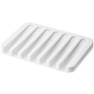 Yamazaki Flow 7395, silicone, white - Soap Dish