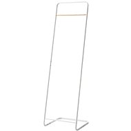Yamazaki Tower 7671, metal/wood, h.140 cm, white - Coat Hanger
