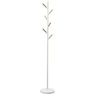 Yamazaki Plane 2814, metal/wood, h.177 cm, white - Coat Hanger