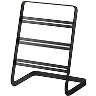 Yamazaki Earring organizer Tower 2491, metal, h.19,7 cm, black - Jewellery Box