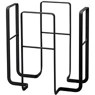 Yamazaki Tower 6472, metal, h.35 cm, black - Magazine Rack