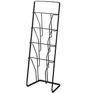 Yamazaki Tower 6513, metal, h.71 cm, black - Magazine Rack