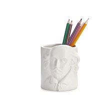 Balvi William Shakespeare 27222, ceramic, h.11,5 cm, white - Pencil Holder