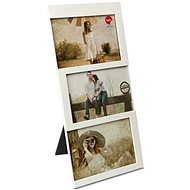 Balvi Photo frame Dijon 23990, plastic, 10×15cm (3×), white - Photo Frame