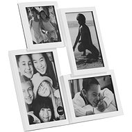 Balvi Photo frame Isernia 23988, plastic, 10×10cm, 10×15cm (2×), 13×18cm, white - Photo Frame