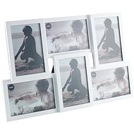 Balvi Isernia 23012 photo frame, plastic, 10×15cm (6×), white - Photo Frame
