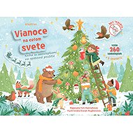 Kniha so samolepkami - Vianoce na celom svete - 