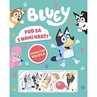 Bluey - Magnetická knižka - Poď sa s nami hrať - Collective