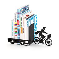 Balvi Bookstop Postman 26816, metal, black - Book Stopper