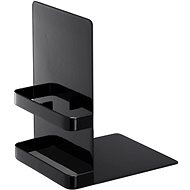 Yamazaki Bookmarks Tower 6873, metal, 2pcs, black - Book Stopper