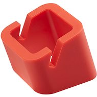 YAMAZAKI Tablet stand Square 7709, silicone, h. 6,3 cm, red - Mini Stand