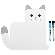 Balvi Magnetic marker board for fridge Meow! 27342, white - Magnetic Board