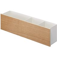 Yamazaki Multifunctional stand Rin 5169, metal/wood, W.45 cm, white - Pencil Holder