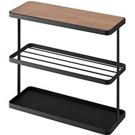Yamazaki Odkládací stolek boční Frame 6707, kov/dřevo, černý - Side Table