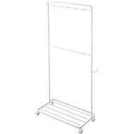 Yamazaki Mobile cleaning stand Tower 4346, metal, h.141 cm, white - Stand