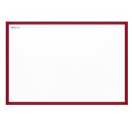 Allboards white magnetic board in red frame 60x40cm, TM64C - Board