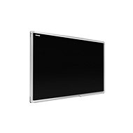 Black magnetic board in aluminium frame, interior - Board