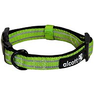 Alcott Adventure reflective, green - Dog Collar