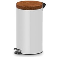ALDA Pedal bin Sherwood Freedom Fresh 30 l, white - Rubbish Bin