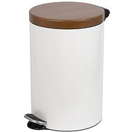 ALDA Pedal bin Sherwood Freedom Fresh 12 l, white - Rubbish Bin