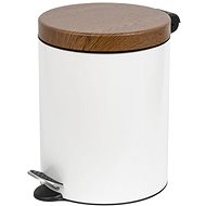 ALDA Pedal bin Sherwood Freedom Fresh 5 l, white - Rubbish Bin