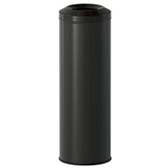 ALDA Fireguard self-extinguishing waste bin 30 l, black - Rubbish Bin