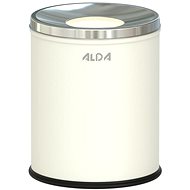ALDA Waste basket Hotel Comfort 7 L, white - Rubbish Bin