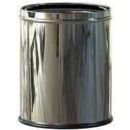 ALDA Room Basket 7 L, Stainless steel, shiny - Rubbish Bin