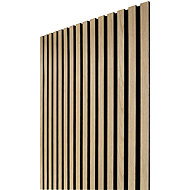 ALFI style Acoustic panel with wood veneer, decor oak, light - Acoustic Panel