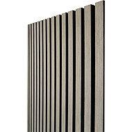 ALFI style Acoustic panel with wood veneer, decor oak, grey - Acoustic Panel