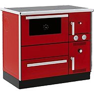ALFA PLAM Stove ALFA TERM 20*NR*ECO*CV - L, left, red - Solid Fuel Stove