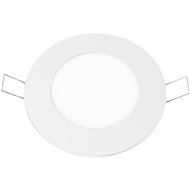 LED Slim panel PLATO 12W/230V/3000K/900Lm/120°/IP20, round white - LED Light