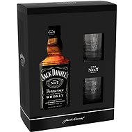 Jack Daniel's 0,7l 40% + 2x GB glass - Whiskey
