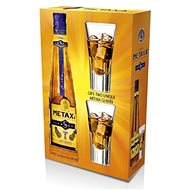 Metaxa 5* 0,7l 38% + 2 glasses GB - Brandy