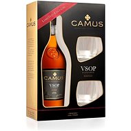 Camus VSOP 0.7l 40% + 2x Glass GB - Cognac